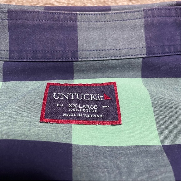 Men’s UNTUCKit Bonarda Button Down Shirt Size 2XL - Picture 3 of 3